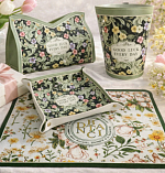 Набор органайзеров цветы зеленый (УП. 35х15х15)