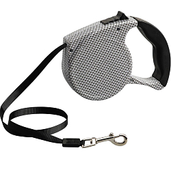 Рулетка с поводком-лентой, резиновая ручка, 5 м, вес животного до 15 кг 1523619