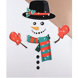 Наклейки магнитные "Снеговик" 25 х 26 см 10652672
