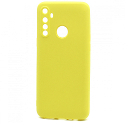 Силиконовый чехол SILICONE CASE NEW ERA для Realme 5/C3 желтый