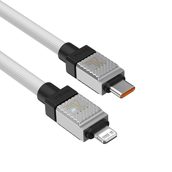 Кабель Lightning <--> Type-C  1.0м BASEUS CAKW000002 белый, 20W