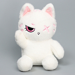 Мягкая игрушка «Кот», 20 см, цвет белый 9891270