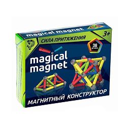 Магнитный конструктор, 36 деталей