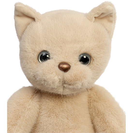 Мягкая игрушка MaxiToys «Котик», бежевый, 20 см 10941692