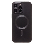 Задняя накладка SM020 Matte SafeMag для iPhone 15 Pro Max (black)