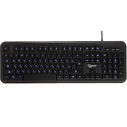 Клавиатура GEMBIRD KB-200L черная, USB