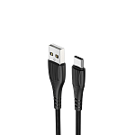 Кабель USB <--> Type-C 1.0м BOROFONE BX37 черный