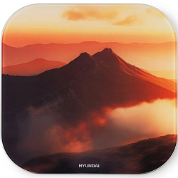 Весы HYUNDAI H-BS03981 оранжевый макс.180кг