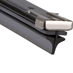 Резинка для дворников ALCA 510 мм профиль "БОШ" (черная) 2 шт