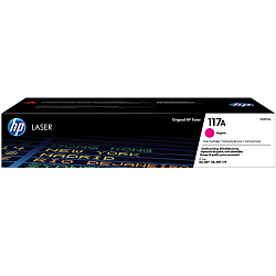Тонер-картридж HP W2073A (HP 117A) пурпурный для HP Color Laser 150/170 700 страниц.