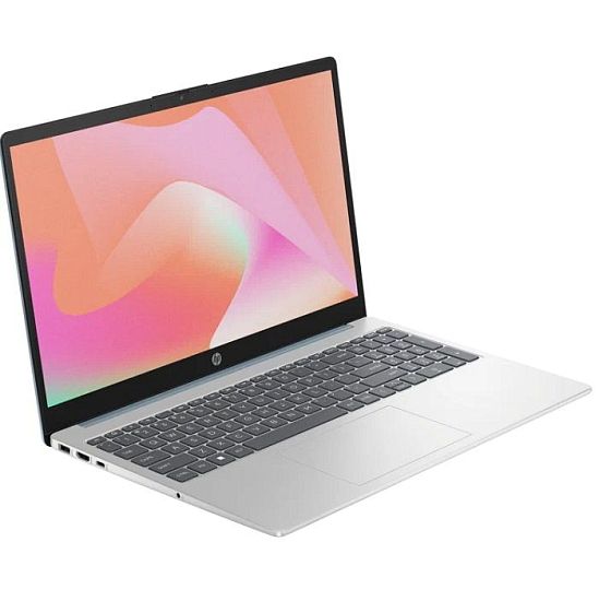 Ноутбук 15.6" HP 15-fc0020ci (AMD Ryzen 5-7520U/ 16 GB/ SSD 512 GB/ DOS) (7P4F8EA#UUQ), Silver
