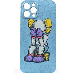 Силиконовый чехол LUXO для iPhone X ( № J125 KAWS )