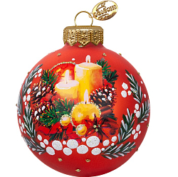 Шар "Магия свечей", 80 мм., в подарочной упаковке, КУ-80-254031