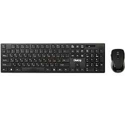 Клавиатура+мышь DIALOG Pointer KMROP-4030U черный