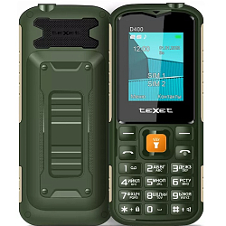 Телефон TEXET TM-D400 зеленый