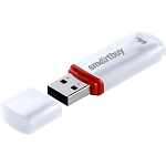 USB 64Gb SMARTBUY Crown белый