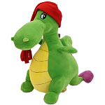 Мягкая игрушка Дракон Меркурий в красном колпаке с кисточкой, 25 см