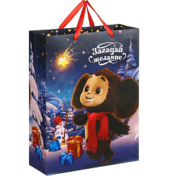 Пакет «С Новым годом!», 31×40×11.5 см Чебурашка 10459644
