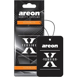 Ароматизатор AREON "X-VERSION" Tutti-Frutti бумажный