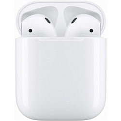 Гарнитура APPLE AirPods 2 (MV7N2AM/A) без беспроводной зарядки чехла