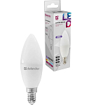 Лампа светодиодная DEFENDER C37 12W/865/E14 свеча, холодный дневной