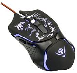 Мышь DIALOG Nakatomi Gaming MOG-25U черная, USB