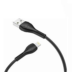 Кабель USB <--> Lightning  1.0м HOCO X37 Cool power чёрный