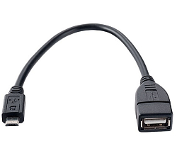 Кабель OTG microUSB  0.2м PERFEO (U4202)