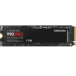 Накопитель SSD M.2 1Tb Samsung 990 PRO (MZ-V9P1T0BW) (NVMe 2.0/ PCIe 4.0/ x4)