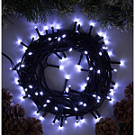 Гирлянда "Нить" 10 м, свечение белое,  IP44