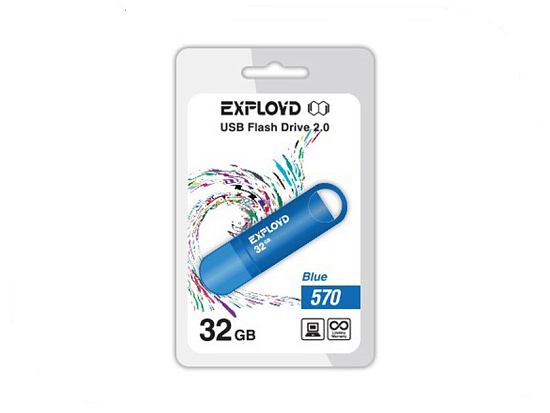 USB 32Gb Exployd 570 Blue