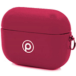 Чехол Piblue case для Airpods pro 2 кожа (бордовый)