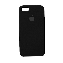 Задняя накладка SILICONE CASE для iPhone 7/8 черная (не оригинал)