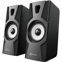 Колонки 2.0 OKLICK OK-119 черный (2*2Вт)
