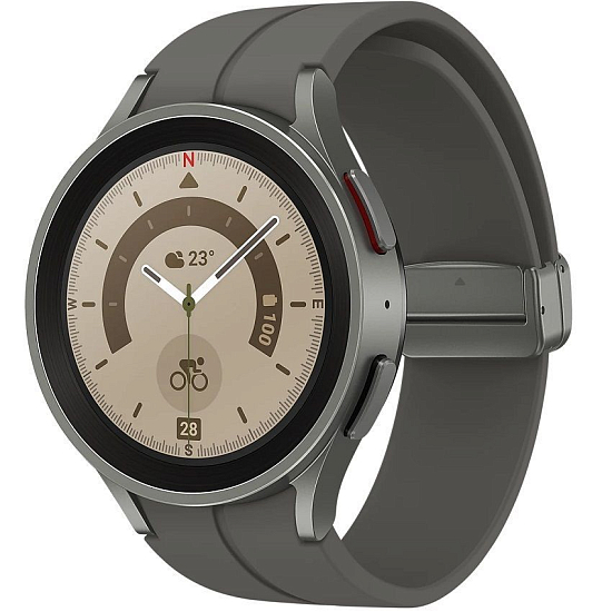 Умные часы Samsung Galaxy Watch 5 Pro 45mm серый титан (EU)