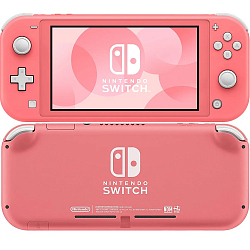 Игровая приставка Nintendo Switch Lite коралловый