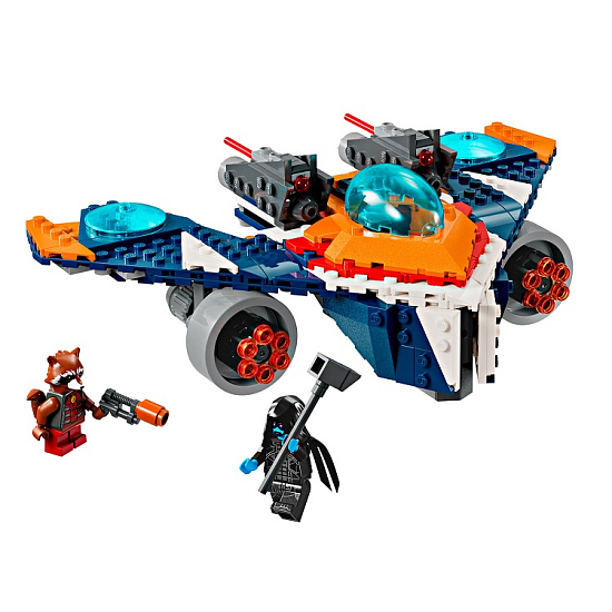 Конструктор LEGO Super Heroes 76278 Боевая птица Ракеты против Ронана