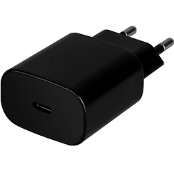 Сетевое ЗУ Samsung Travel Adapter 25W Type-C черный, 3A (АА)