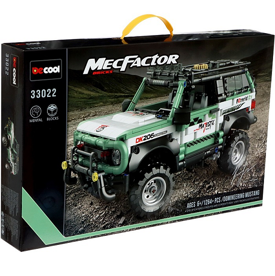 Конструктор Техно «Мустанг CR», 1264 детали 9888340