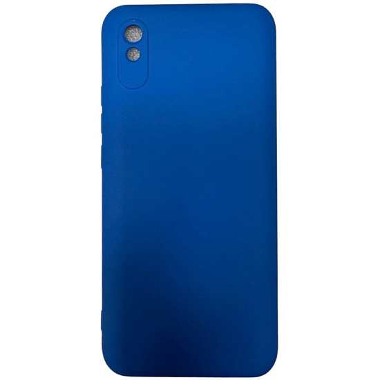 Задняя накладка SILICONE COVER для Xiaomi Redmi 9A синий