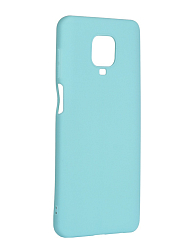 Задняя накладка ZIBELINO Soft Matte для Xiaomi Redmi Note 9S/9 Pro (бирюзовый)