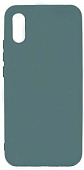 Задняя накладка XIVI для XIAOMI Redmi 9A, SC, матовая, №46, изумрудный