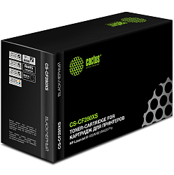 Тонер-картридж CACTUS CS-CF280XS черный для HP LJ Pro 400/M401/M425 (6900стр.)