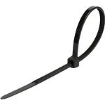 Хомут-стяжка CABLEXPERT NYT-150x2.5B, 150 мм х 2.5 мм черный (100 шт.)