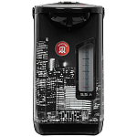 Термопот WILLMARK WAP-603IS (5.5л, 2 сп.нал.воды,бак нерж.ст.,повт.кипяч.,чер.пластик, 900W, 2 г.гар.)