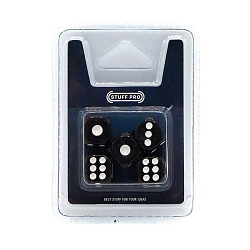 Набор кубиков Stuff-Pro (D6 12 мм 5 шт чёрные)