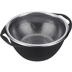 Набор 2пр., дуршлаг, миска с ручками 19 см REGENT Linea PRONTO 93-PRO-37-19
