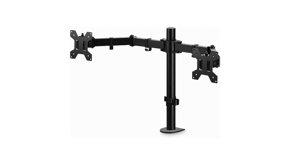 Кронштейн для мониторов BURO M052 черный 15"-32" макс.8кг крепление к ...