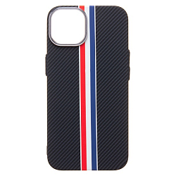 Задняя накладка Luxo Creative PC для iPhone 13/14 (129) (black/multicolor)