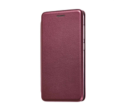 Чехол футляр-книга NEYPO для SAMSUNG Galaxy A10, PREMIUM, экокожа, бордовый
